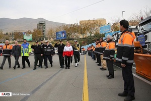 رزمایش طرح ترافیک زمستانی ۹۸ 