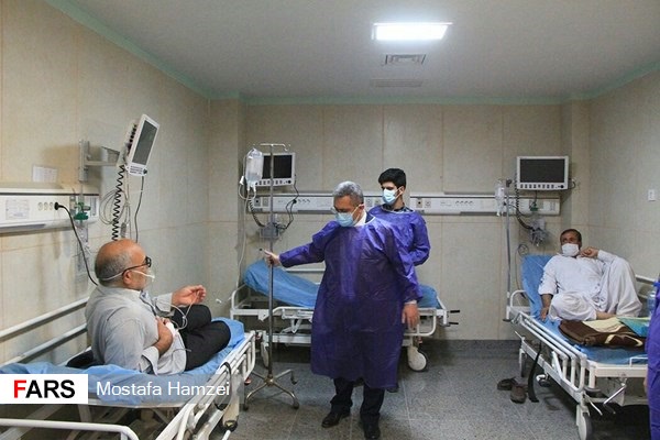 بازدید معاون درمان وزارت بهداشت از بیمارستان تنفسی زابل 