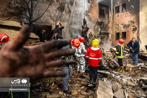 سقوط هواپیمای جنگنده در تبریز