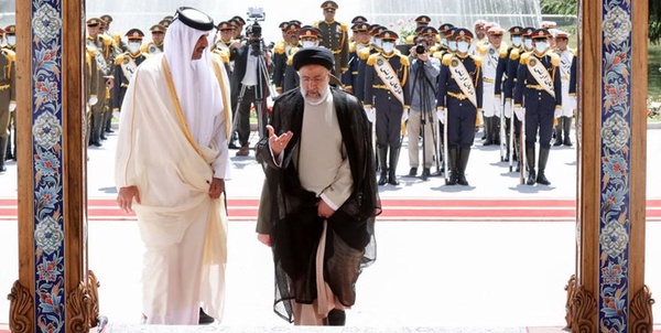 رئیسی امیر قطر 