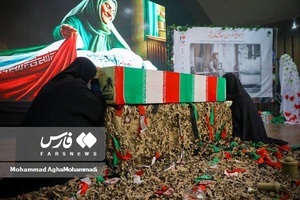تشییع پیکر پاک شهید دانش آموز در البرز 