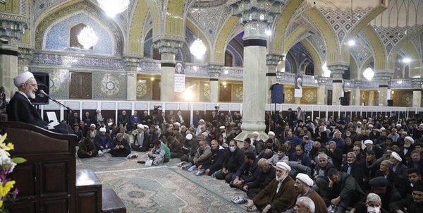 اعرافی در مراسم سالگرد آیت الله صافی