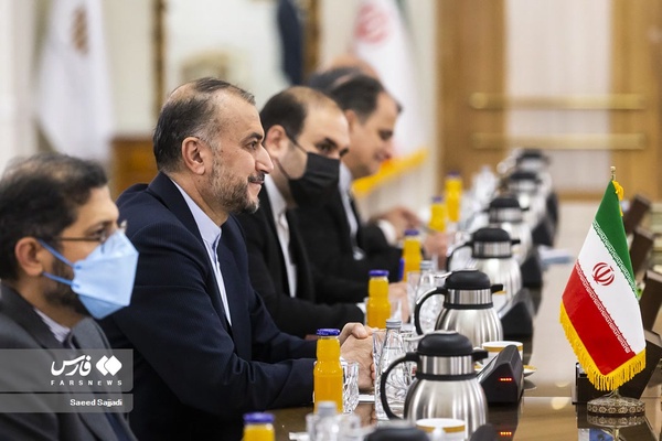 میرعبداللهیان وزیر امور خارجه در دیدار با معاون رئیس جمهور و وزیر خارجه ترکمنستان