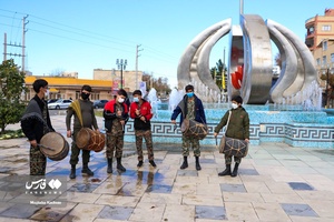 تشیع پیکر شهید مدافع حرم در پیشوا