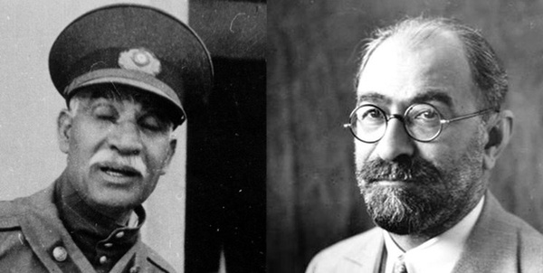 رضاخان و محمدعلی فروغی