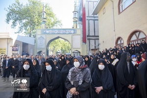 مراسم تشییع شهید مقداد مهقانی در گرگان 