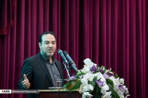 سخنرانی علیرضا رئیسی معاون وزیر بهداشت در مراسم بزرگداشت روز ملی صنعت و معدن