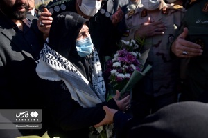 آیین استقبال از خانواده شهید "خلیل فلک رفعت" در بجنورد