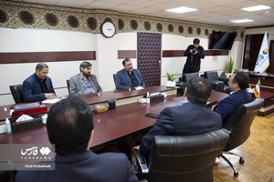 دیدارسیداحسان خاندوزی  وزیر اقتصاد و دارایی  با مدیرعامل و مدیران خبرگزاری فارس