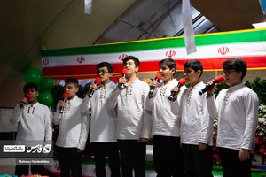 اجرای تواشیخ در جشن یک سالگی حجا ب دختران تازه محجبه شده 