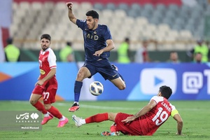دیدار تیم‌های فوتبال پرسپولیس و النصر عربستان