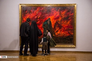 نمایشگاه نقاشی "الحق مع علی"